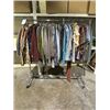 Image 1 : RACK OF ASSORTED CLOTHING INCLUDING; POLO SHIRTS, SWEATERS, JACKETS & MORE (RACK INCLUDED)