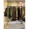 Image 1 : RACK OF ASSORTED JACKETS (RACK INCLUDED)