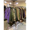 Image 2 : RACK OF ASSORTED JACKETS (RACK INCLUDED)