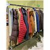 Image 2 : RACK OF ASSORTED  CLOTHING INCLUDING; JACKETS, SWEATERS, YOGA PANTS & MORE (RACK NOT INCLUDED)