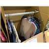 Image 2 : WARDROBE BOX OF ASSORTED CLOTHING