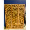 Image 2 : 3-PC CARVED FIRST NATIONS ART