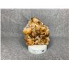 Image 1 : CITRINE ROUGH CLUSTER (HEATED AMETHYST) ON STAND 4 X 4" RETAIL $1,100