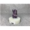 Image 2 : AMETHYST CHEVRON ON STAND (STONE UNATTACHED) RETAIL $289