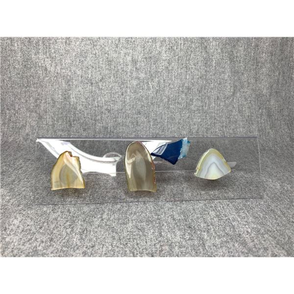 GENUINE AGATE ART DISPLAY RETAIL $349