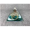 Image 1 : BLUE QUARTZ/ SELENITE ORGONITE PYRAMID RETAIL $369