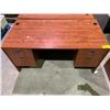 Image 2 : 4 DRAWER OFFICE DESK (LEFT LEG HAS ISSUES)