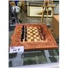 Image 2 : 100% HAND CARVED CHESS SET IMPORTED FROM BALI