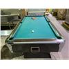 Image 4 : TRUING KAYE COIN OPERATED BILLIARDS TABLE WITH BALLS & TRIANGLE (TAKES QUARTERS)