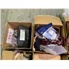 Image 4 : 6 BOXES OF ASSORTED ITEMS INCLUDING; BRAS, BOOTS, BAGS & MORE