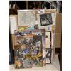 Image 1 : ASSORTED ART, ALASKA AK 47 SIGN AND CORKBOARD