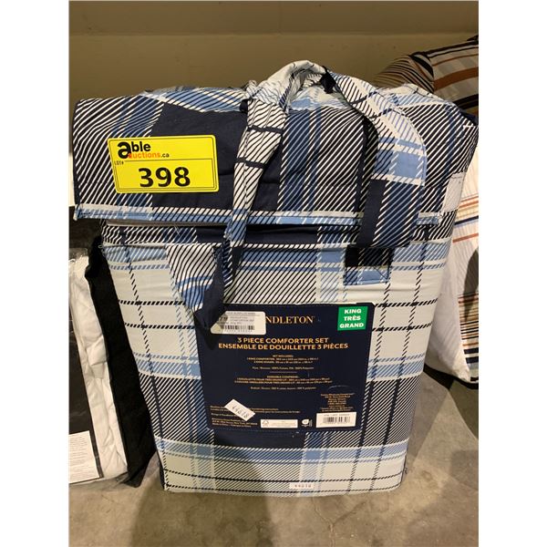 Pendleton King PENDLETON KING SIZE COMFORTER SET - Able Auctions