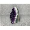 Image 3 : HIGH GRADE SPECIMEN AMETHYST GEODE (URUGUAY) 4" X 3.5" RETAIL $1,800