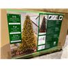 Image 1 : 9' ARTIFICIAL CHRISTMAS TREE WITH LIGHTS