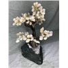 Image 2 : LARGE ROSE QUARTZ TREE ON AMETHYST BASE RETAIL $3200 APPROX 15"