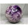 Image 2 : GENUINE NATURAL DARK AMETHYST SPHERE (BRAZIL) RETAIL $4500