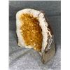 Image 2 : CITRINE (HEATED AMETHYST) GEODE 6X6" RETAIL $2200