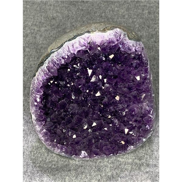 AMETHYST GEODE URUGUAY (HIGH GRADE SPECIMEN) APPROX 5X4" RETAIL $1800