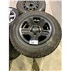 Image 2 : SET OF 4 HERCULES TERRA TRAC M+S 225/75R16 TIRES ON RIMS