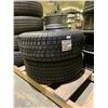 Image 1 : SET OF 2 MICHELIN 4X4 ALPIN M+S 255/65R16 TIRES ON RIMS