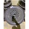 Image 2 : SET OF 2 MICHELIN 4X4 ALPIN M+S 255/65R16 TIRES ON RIMS