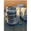 Image 2 : PALLET OF ASSORTED TIRES AND SIZES INCLUDING; CONTINENTAL, BRIDGESTONE AND MORE