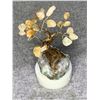 Image 2 : CITRINE BONSAI TREE ON BASE 5" RETAIL $269