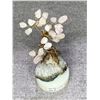 Image 2 : ROSE QUARTZ BONSAI TREE ON BASE RETAIL $269 APPROX 5"