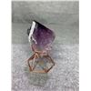 Image 2 : GENUINE NATURAL AMETHYST ROUGH POINT (BRAZIL) RETAIL $389