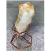 Image 2 : GENUINE NATURAL CITRINE (BRAZIL) ROUGH POINT ON STAND RETAIL $389