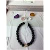 Image 2 : GLASS BRACELET, MIXED QUARTZ AND CRYSTAL RETAIL $249