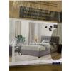 Image 2 : DOMUSVITA DESIGN UPHOLSTERED KING BED FRAME (2 BOXES)