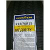 Image 2 : *NEW* SET OF 4 GOODYEAR INTEGRITY 215/70R15 TIRES **$6.50/TIRE ECO-LEVY WILL BE CHARGED**