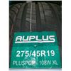 Image 2 : *NEW* SET OF 4 AUPLUS PLUSPOP 275/45R19 108W XL TIRES **$6.50/TIRE ECO-LEVY WILL BE CHARGED**