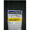 Image 2 : *NEW* SET OF 4 GOODYEAR INTEGRITY 215/70R15 TIRES **$6.50/TIRE ECO-LEVY WILL BE CHARGED**