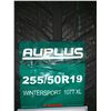 Image 2 : *NEW* SET OF 4 AUPLUS WINTERSPORT 255/50R19 107T XL TIRES **$6.50/TIRE ECO-LEVY WILL BE CHARGED**