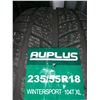 Image 2 : *NEW* SET OF 4 AUPLUS WINTERSPORT 235/55R18 104T TIRES **$6.50/TIRE ECO-LEVY WILL BE CHARGED**