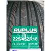 Image 2 : *NEW* SET OF 4 AUPLUS PLUSPOP 225/45ZR18 95W XL TIRES **$6.50/TIRE ECO-LEVY WILL BE CHARGED**