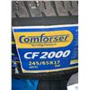 Image 2 : *NEW* SET OF 4 COMFORSER CF 2000 245/65R17 107H TIRES **$6.50/TIRE ECO-LEVY WILL BE CHARGED**