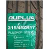 Image 2 : *NEW* SET OF 4 AUPLUS PLUSPOP 215/45ZR17 91W XL TIRES **$6.50/TIRE ECO-LEVY WILL BE CHARGED**