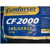 Image 2 : *NEW* SET OF 4 COMFORSER CF 2000 245/65R17 107H TIRES **$6.50/TIRE ECO-LEVY WILL BE CHARGED**