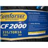 Image 2 : *NEW* SET OF 4 COMFORSER CF 2000 235/70R16 106H TIRES **$6.50/TIRE ECO-LEVY WILL BE CHARGED**