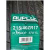 Image 2 : *NEW* SET OF 4 AUPLUS PLUSPOP 215/40ZR17 87W XL TIRES **$6.50/TIRE ECO-LEVY WILL BE CHARGED**