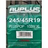 Image 2 : *NEW* SET OF 4 AUPLUS PLUSPOP 245/45R19 102W XL TIRES **$6.50/TIRE ECO-LEVY WILL BE CHARGED**