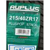 Image 2 : *NEW* SET OF 4 AUPLUS PLUSPOP 215/40ZR17 87W XL TIRES **$6.50/TIRE ECO-LEVY WILL BE CHARGED**