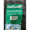 Image 2 : *NEW* SET OF 4 AUPLUS WINTERLAND 225/55R16 95T TIRES **$6.50/TIRE ECO-LEVY WILL BE CHARGED**