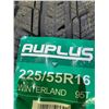 Image 2 : *NEW* SET OF 4 AUPLUS WINTERLAND 225/55R16 95T TIRES **$6.50/TIRE ECO-LEVY WILL BE CHARGED**