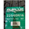 Image 2 : *NEW* SET OF 4 AUPLUS WINTERLAND 225/60R16 98T TIRES **$6.50/TIRE ECO-LEVY WILL BE CHARGED**