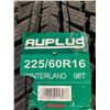 Image 2 : *NEW* SET OF 4 AUPLUS WINTERLAND 225/60R16 98T TIRES **$6.50/TIRE ECO-LEVY WILL BE CHARGED**