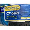 Image 2 : *NEW* SET OF 2 COMFORSER CF 600 205/60R16 92H TIRES **$6.50/TIRE ECO-LEVY WILL BE CHARGED**